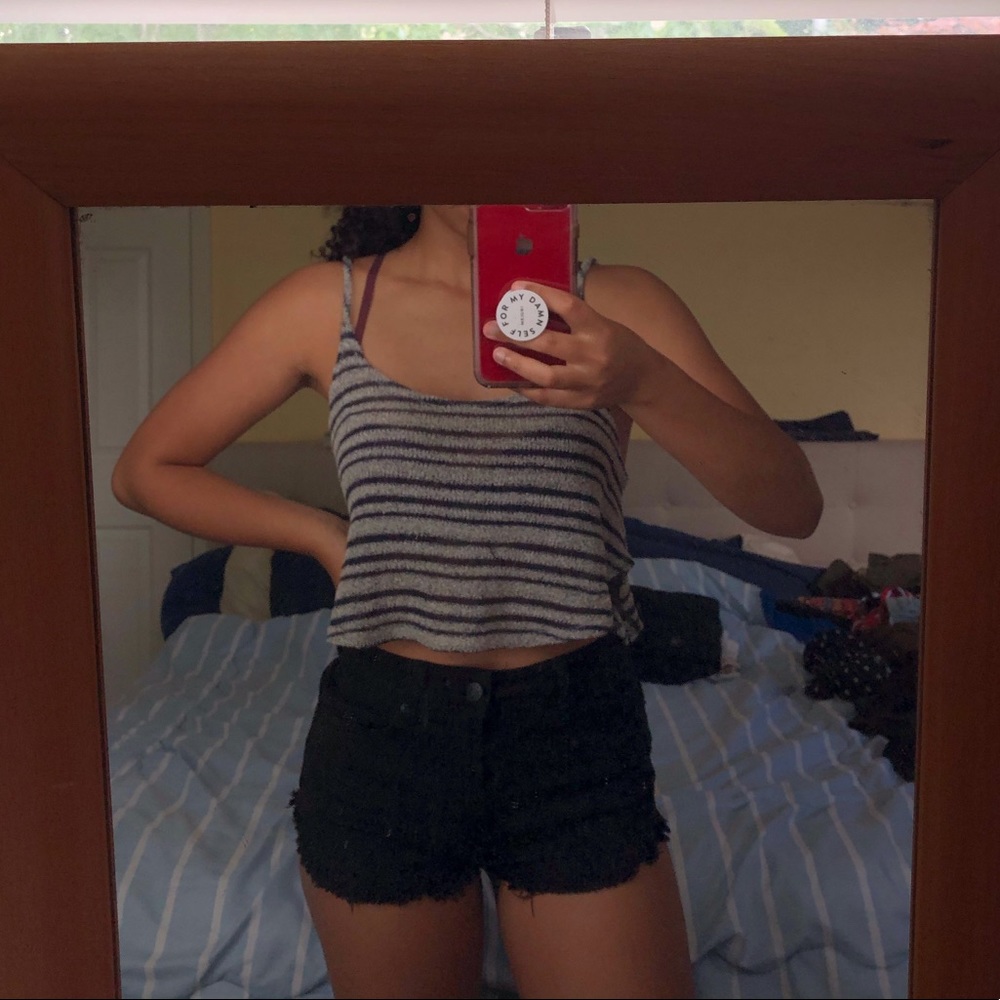 Flowy Cropped Ecoté Tank